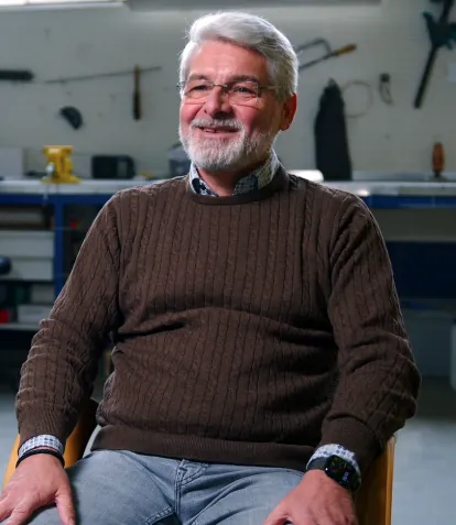 Sven Graber, Geschäftsführer der Wesamed Medizintechnik GmbH